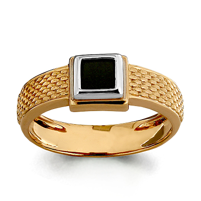Кольцо, золото, фианит, 62149Ч.1